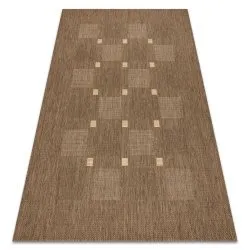 Dywan sizalowy FLOORLUX 20079 w kolorze kawy i maiz, naturalny materiał