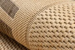Dywan FLOORLUX 20195 w stylu sizalowym, świetny do pokoju dziecięcego lub na taras