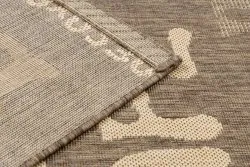 Teksturalny dywan z sizalu FLOORLUX 20221, trwały i elegancki
