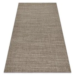 Dywan sizalowy FLOORLUX 20389 w odcieniach taupe i champagne, naturalny materiał