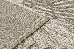 Sizalowy dywan FLOORLUX 20504, doskonały do salonu lub sypialni, w stylu boho