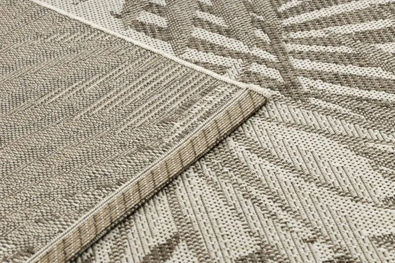 Sizalowy dywan FLOORLUX 20504, doskonały do salonu lub sypialni, w stylu boho
