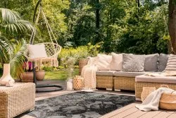 Srebrno-czarny dywan sizalowy Floorlux 20491, elegancki styl do wnętrz