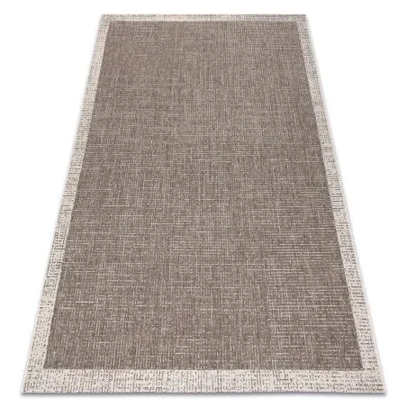 Dywan sizalowy FLOORLUX 20401 w kolorze taupe i szampańskim, naturalny materiał