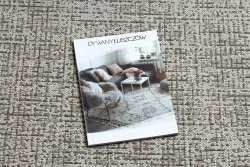 Okrągły dywan sizalowy FLOORLUX w odcieniach szampańskim i taupe, stylowy dodatek do wnętrza