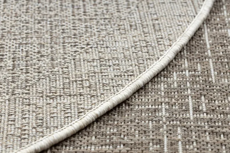 Dywan z sizalu 20401, okrągły, o gładkiej strukturze, elegancki design