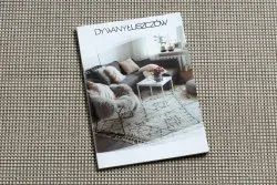 Jednokolorowy dywan sizalowy Floorlux 20580 w odcieniu taupe - stylowy dodatek do wnętrz