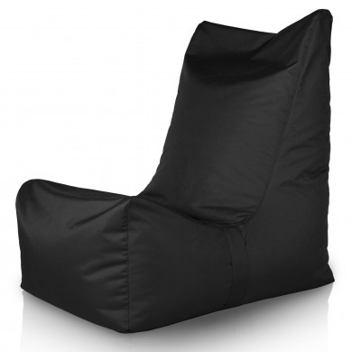 Czarny Fotel Sako Distinto Nylon