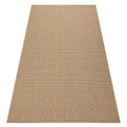 Dywan sizalowy Floorlux 20580 gładki, naturalny kolor kawy - idealny do salonu