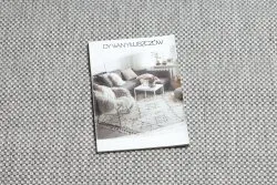 Gładki dywan sizalowy FLAT 48663/320 w eleganckim odcieniu szarości