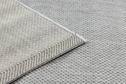 Dywan sizalowy FLAT 48663/320 o przyjemnej, naturalnej teksturze w szarym kolorze