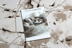 Nowoczesny dywan VALENCIA 035 w odcieniach beżu i kości słoniowej