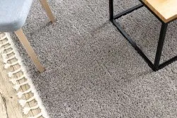 Miękki dywan BERBER 9000 brązowy, przyjemna tekstura shaggy