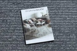 Srebrno-różowy dywan HEOS 78596, stylowy dodatek do wnętrz