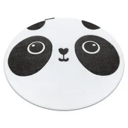 Dywan PETIT PANDA koło biały