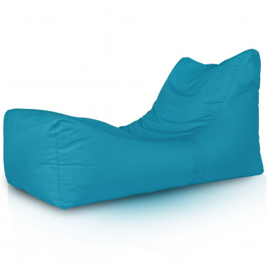 Niebieska Pufa Ateny Outdoor