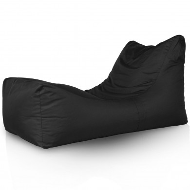 Czarna Pufa Ateny Outdoor