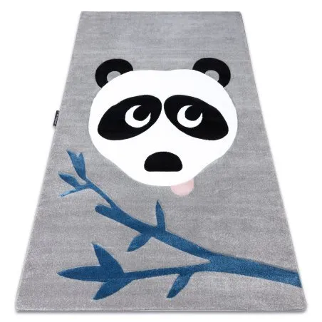 Dywan PETIT PANDA MIŚ szary, nowoczesny dywan z miękkiego materiału