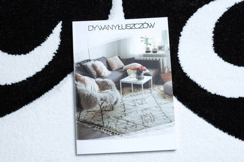Szary dywan PETIT PANDA, stylowy dodatek do nowoczesnych wnętrz