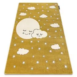 Dywan PETIT MOON z motywem księżyca i gwiazdek, nowoczesny design