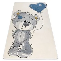 Dywan PETIT TEDDY BEAR kremowy miś, nowoczesny dywan dziecięcy