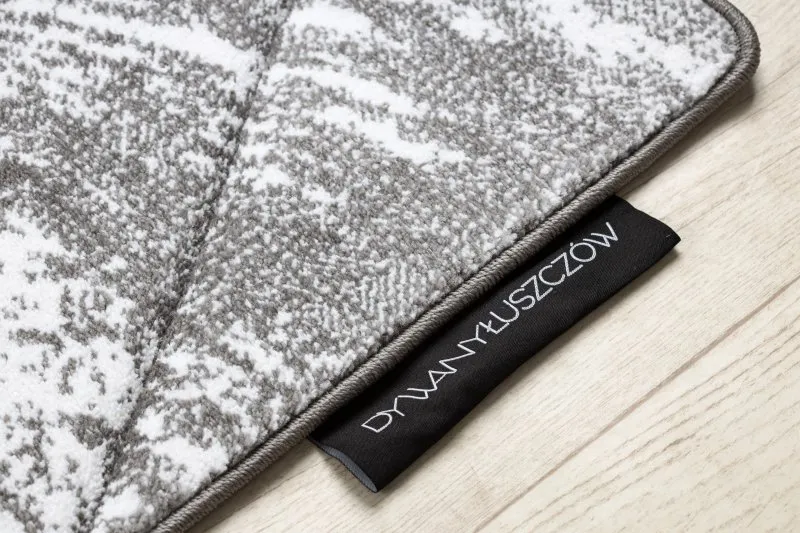 Różowy dywan ALTER Nano w geometryczne trójkąty, stylowy dodatek do wnętrza