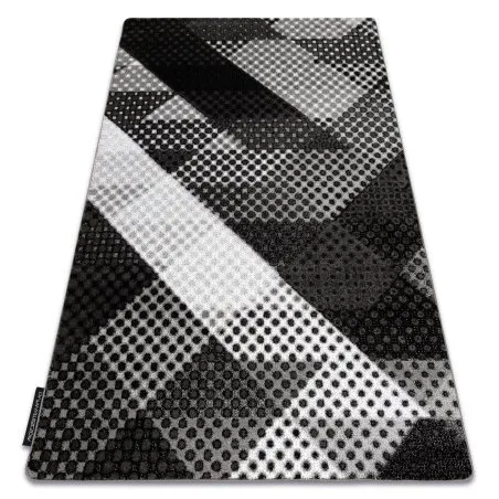 Dywan INTERO BALANCE 3D Kropki szary, nowoczesny design, idealny do salonu