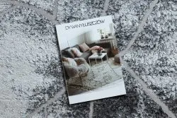Szary dywan MEFE 2783 Marmur w nowoczesnym stylu, idealny do każdego wnętrza