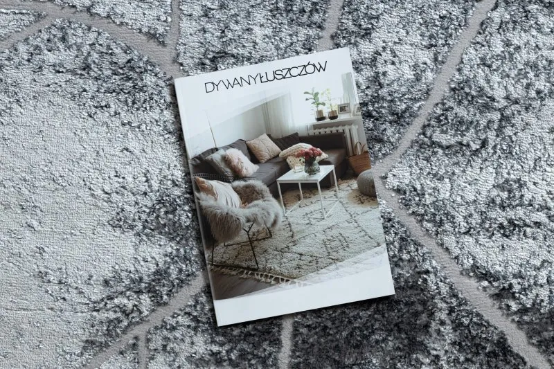 Szary dywan MEFE 2783 Marmur w nowoczesnym stylu, idealny do każdego wnętrza