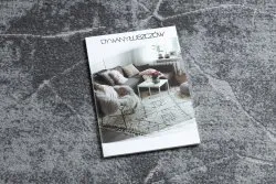 Strukturalny dywan MEFE z dwoma poziomami runa, elegancki i miękki w dotyku