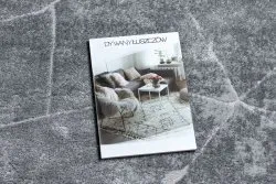 Ciemnoszary dywan MEFE w okrągłym stylu, nowoczesny design, idealny do każdego wnętrza