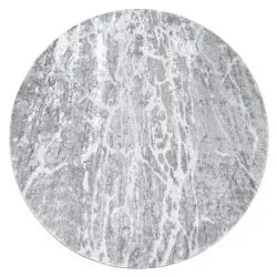 Stylowy dywan MEFE w okrągłym kształcie, szary, nowoczesny design