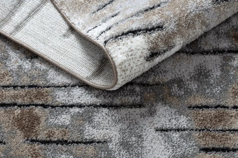 Stylowy dywan COZY 8876 Rio idealny do salonu lub sypialni, brązowy kolor