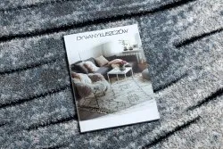 Dywan w odcieniach szaro-niebieskich COZY 8874 Timber, stylowy dodatek do wnętrz