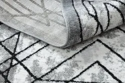 Stylowy dywan COZY Tico, idealny do salonu lub sypialni, szary kolor