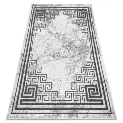 Dywan nowoczesny NOBLE 1517 65 kremowo-szary, strukturalny z dwoma poziomami runa