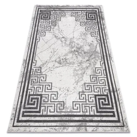 Dywan nowoczesny NOBLE 1517 65 kremowo-szary, strukturalny z dwoma poziomami runa