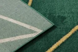 Gładki dywan EMERALD z geometrycznym wzorem, elegancki i luksusowy