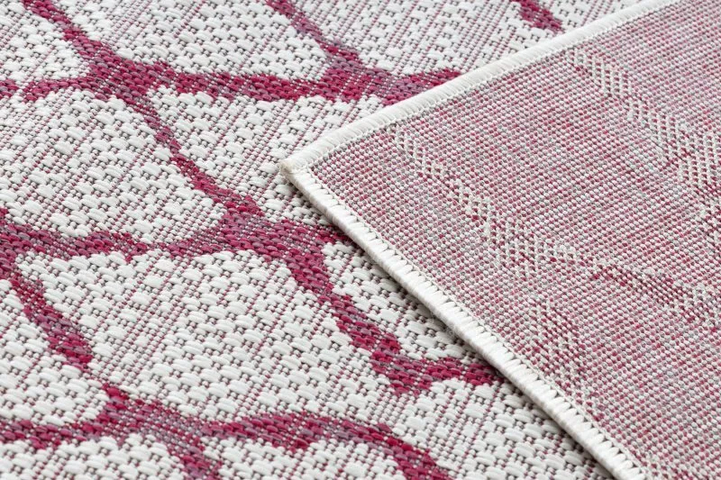 Sizalowy dywan SION, trwały materiał, elegancki wzór kratki