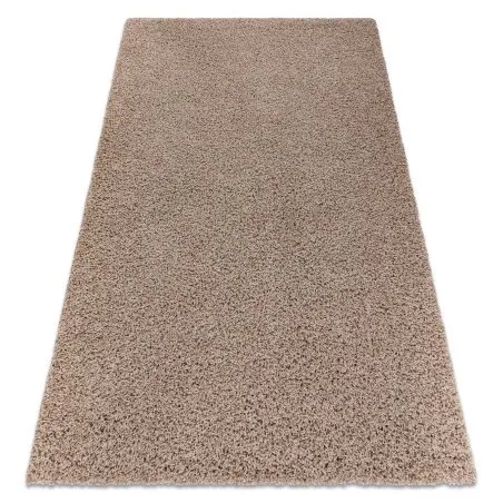 Dywan SOFFI shaggy 5cm beż, miękki dywan do salonu, nowoczesny styl