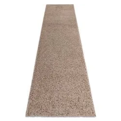 Dywan shaggy SOFFI 5cm beżowy - idealny do kuchni i przedpokoju