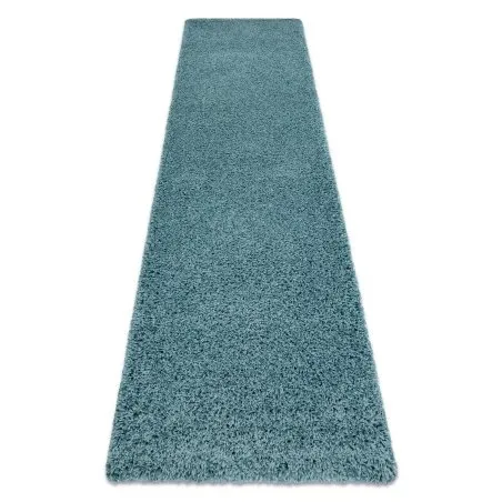 Dywan shaggy SOFFI 5cm niebieski, idealny do kuchni i przedpokoju