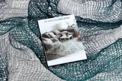 Stylowy dywan 621 w odcieniach szarości i zieleni, nowoczesny design