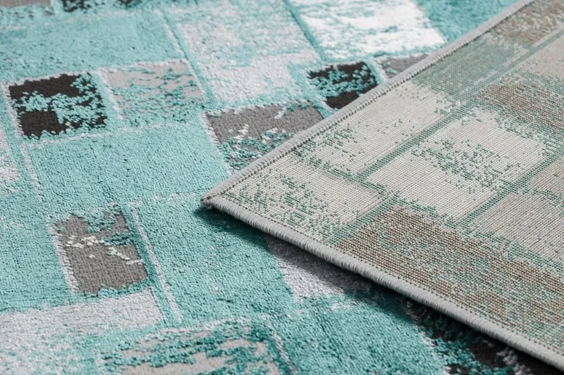 Stylowy dywan DE LUXE 6768, geometryczny, wykonany z wysokiej jakości materiałów