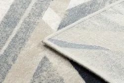 Wełniany dywan NAIN 7706/51955, geometryczny wzór, przyjemny w dotyku, elegancki styl
