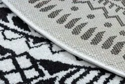 Nowoczesny dywan FUN Napkin, okrągły kształt, miękki materiał