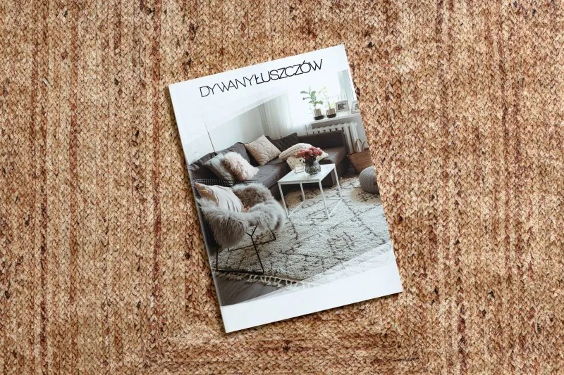 Beżowy dywan ANDRE 1017, styl plecionki, doskonały do nowoczesnych aranżacji