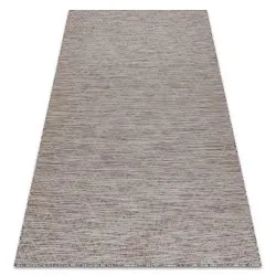 Dywan sizalowy PATIO 3077 Boho w naturalnym beżu, płaskotkany, do wnętrz i ogrodu