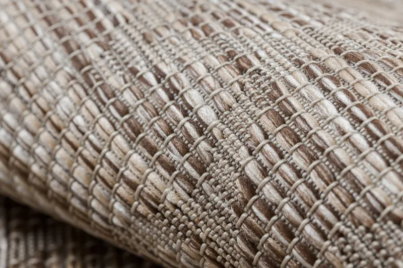 Dywan sizalowy PATIO 3077 Boho, uniwersalny do użytku w ogrodzie i wnętrzach