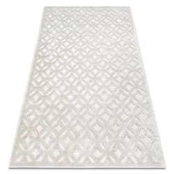 Dywan SANTO SZNURKOWY 58507 Ażur, beżowy, sizalowy, styl art deco